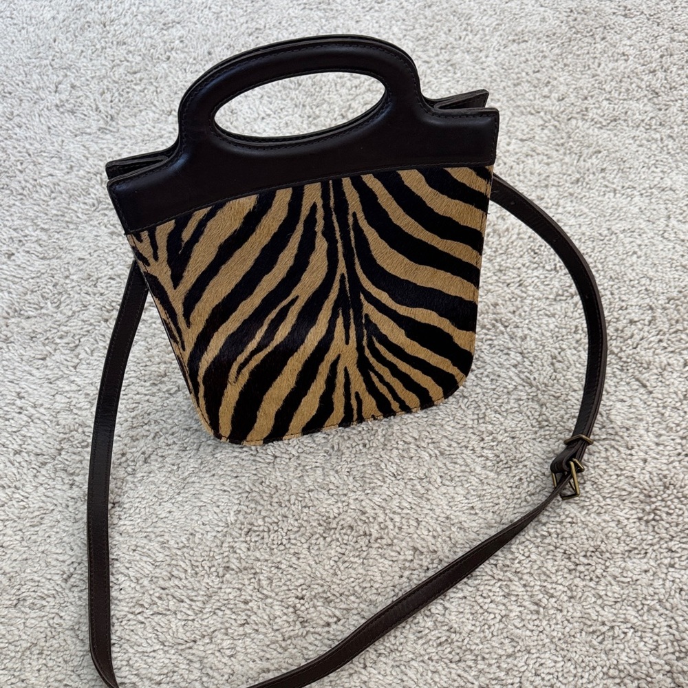 Zebra Print purse